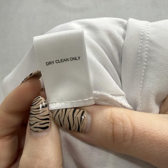 Arula Dress Womens 0X White Floral Tiered Smocked Ruffle Mini Sundress Boho - Picture 7 of 8